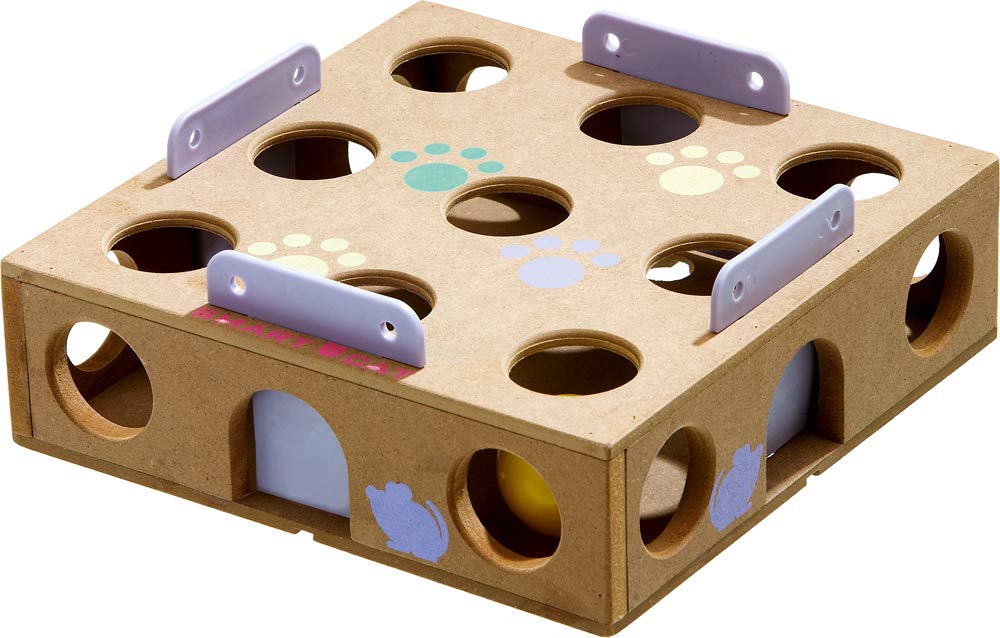 Karlie 47742 Smart Cat Activity Box 6.5 x 22.5 x 22.5 cm