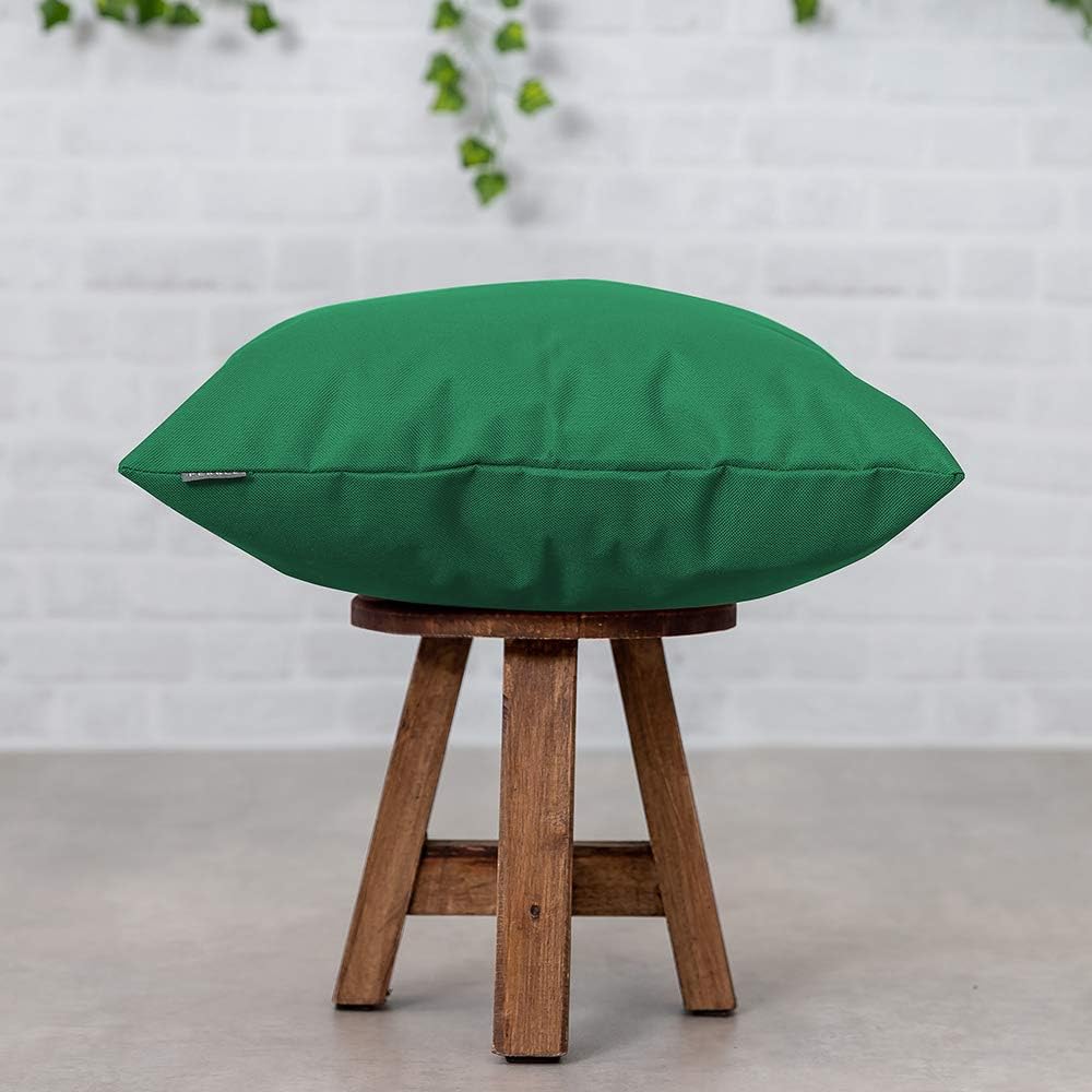 Bean Bag Bazaar Outdoor Cushion 43cm Pink Fibre Filled Modern Water Resistant Scatter Cushions For Garden Chair Or Patio Furniture Bench Sofa Decorative Pillows