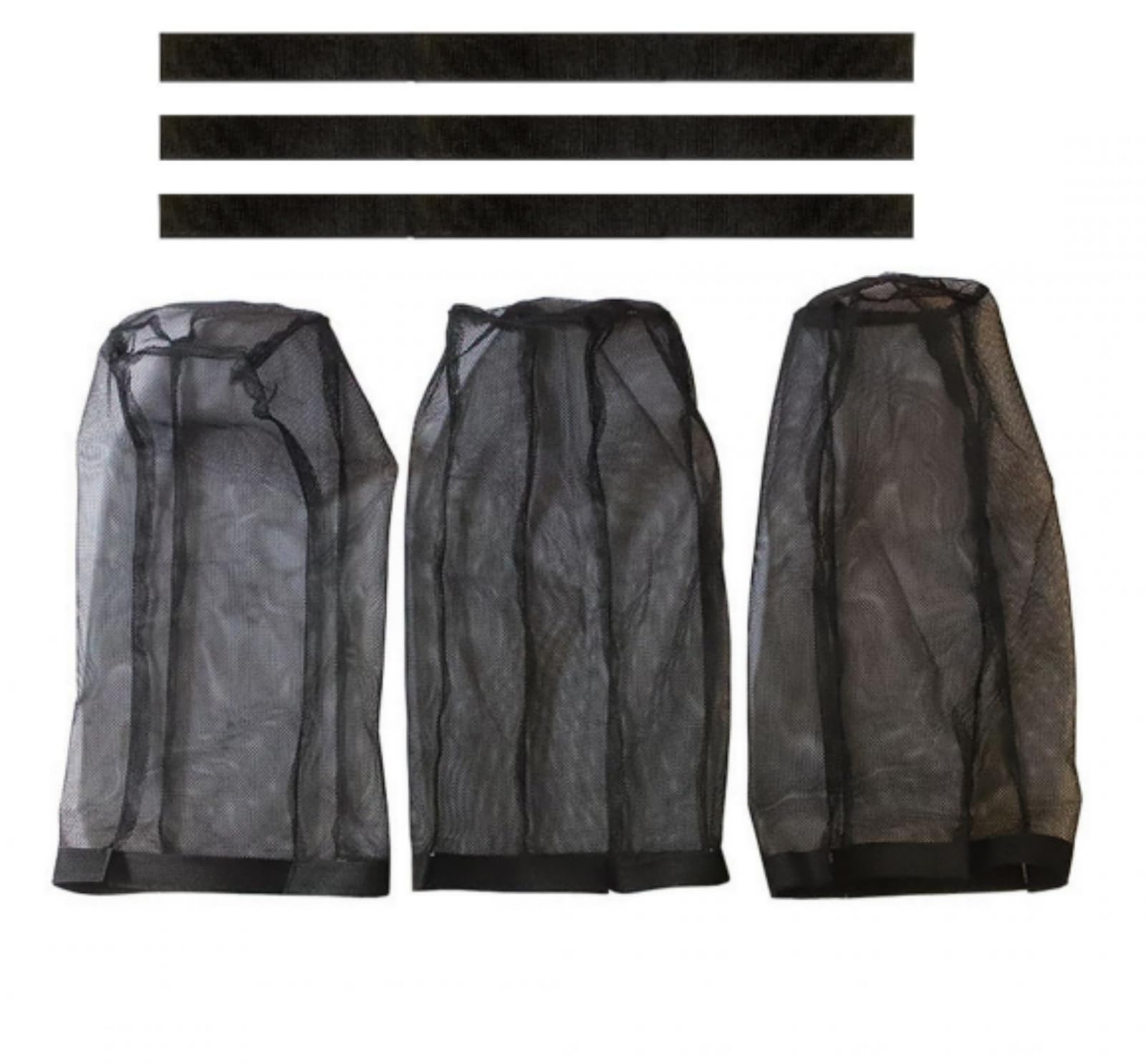Photo 1 of TYHI Outdoor Dryer Exhaust Vent Lint Collection Bag, effectively prevents lint and debris from clogging the ventilation system, comes with 3 free hook-and-loop straps (3-pack)
