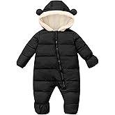 BFUSTYLE Baby Snowsuit 0-24 Months Winter Clothes Infant Boy Girl Puffer Jacket Newborn One Piece Coat with Hooded