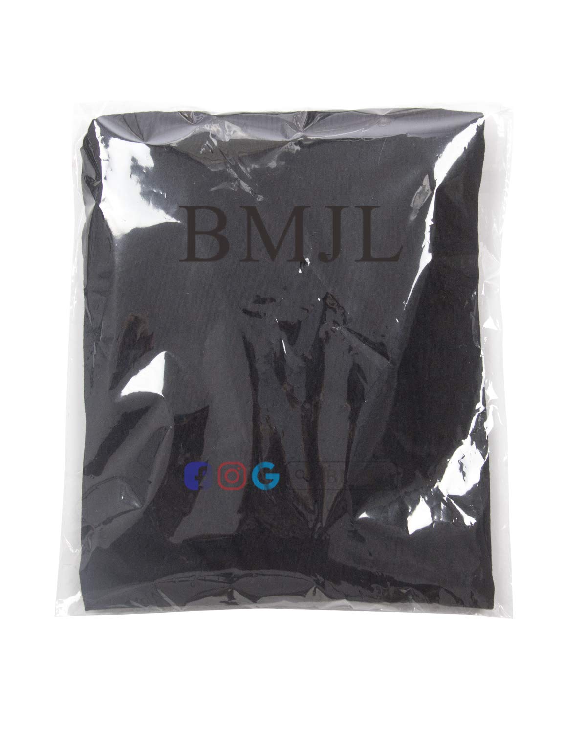 BMJL Women\'s V Neck T Shirt Drape Lace Splicing Puff Sleeve Top Loose Blouse (L,Black)