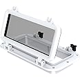 SEAFLO Rectangular Porthole Window w/ABS Plastic & Tinted Glass - 16" x 8" (White)