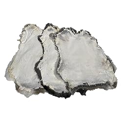 4pcs Assorted Bulk Craft Grade Natural Rabbit Skins