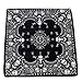 HDE 6-Pack of Assorted 100% Cotton Bandana Handkerchief Head Wraps Doo Rag