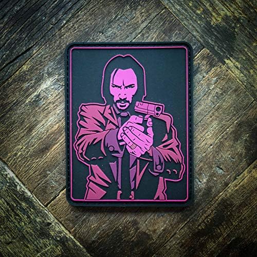 John Wick Baba Yaga On Target PVC Morale Patch โ Hook Backed by NEO Tactical