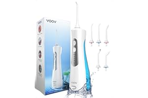 YOOY Water Dental Flosser Teeth Pick Portable Cordless Oral Irrigator Gums Braces Orthodontic Care Irrigation Cleaner Electric Waterflosser Flossing for Teeth Cleaning Rechargeable for Home Travel