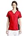 Cherokee Women's V Neck Scrubs Shirt, Red, X-Large