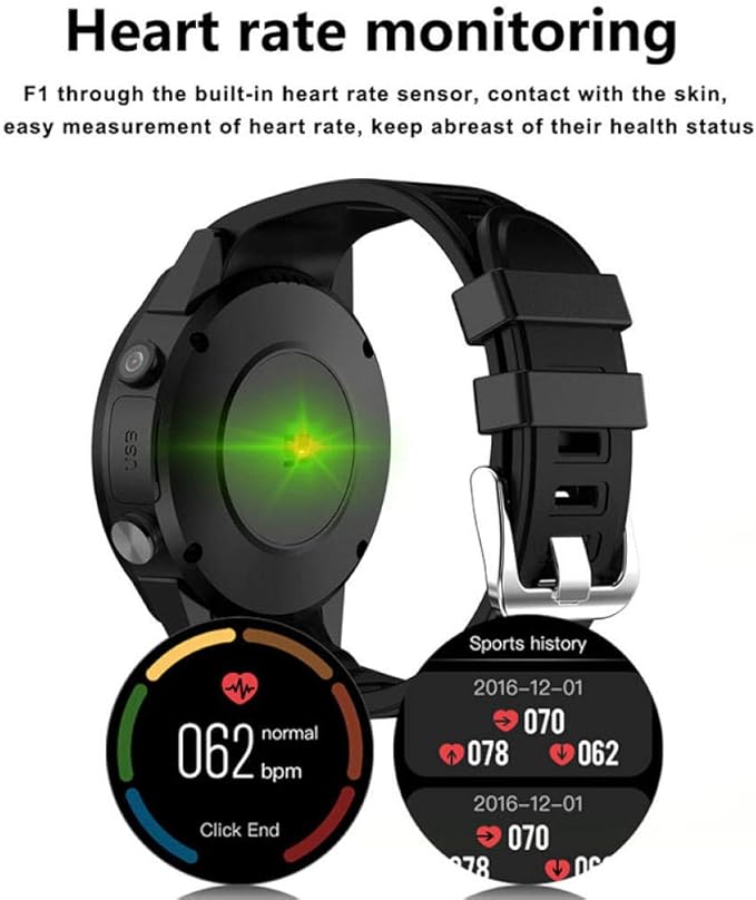 HNLZGL F1 Android Smart Watch GPS con SIM Card Camera smartwatch ...