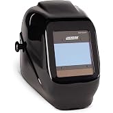 Jackson Safety Insight Auto Darkening Welding Helmet, ADF Hood - ANSI Z87.1 | Lightweight Welding Mask with Ergonomic HLX Shell, 3.94" x 2.36" Viewing, Digital Controls with Weld, Torch, Grind Modes