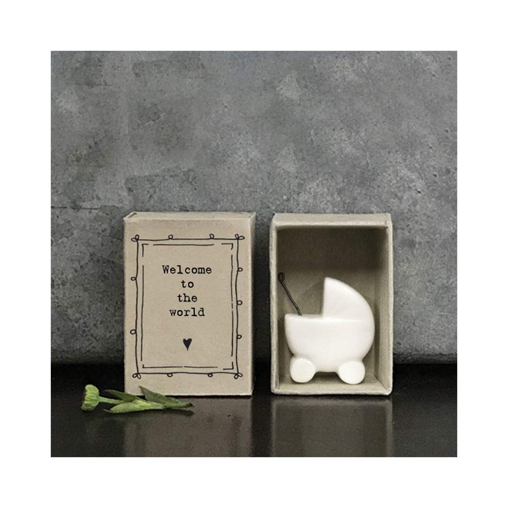 MATCHBOX PORCELAIN PRAM - Welcome to the world