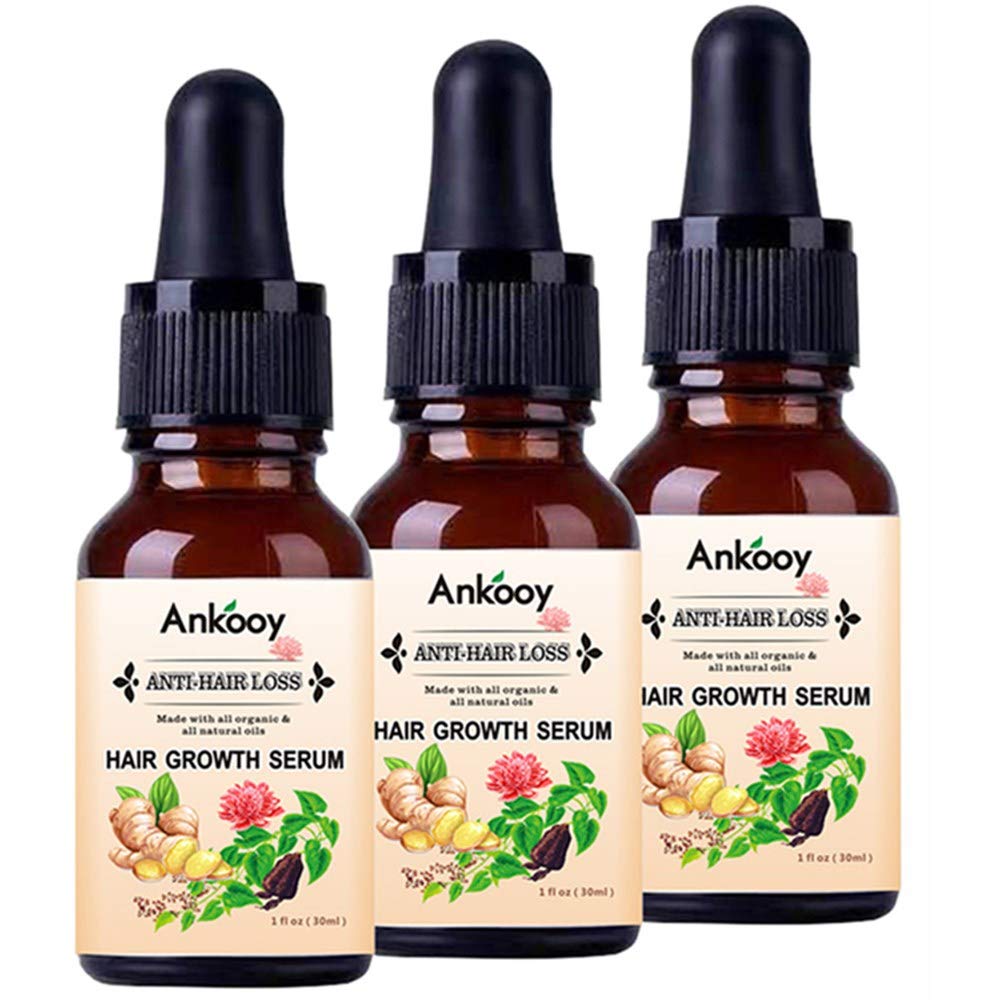 3 PACK Hair Growth Serum, Hair Regrowth Treatment, Stops Hair Loss, Hair Thinning Treatment, Anti Hair Loss, Promotes Thicker, Stronger Hair, And Promotes Hair Regrowth For Women and Men : Beauty
