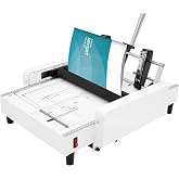 eaizybuk 2-in-1 Paper Folder Machine A3 Folding Binding Machine 60W Booklet Maker Letter Folding Machine Book Printing Machine MAX 11.7"&times;16.5" Binding