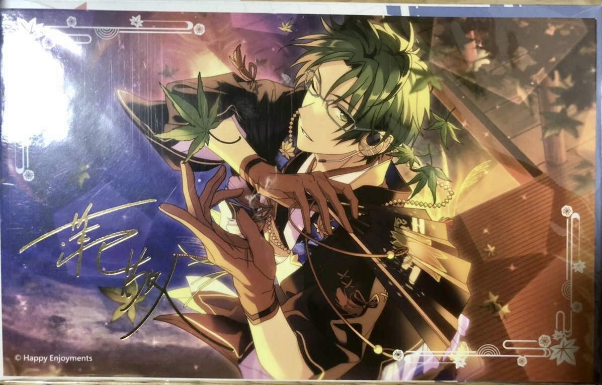Amazon あんスタ 中国 初心ポストカード 蓮見敬人 紅月 カフェ イベント あんさんぶるスターズ ポスカー アニメ 萌えグッズ 通販