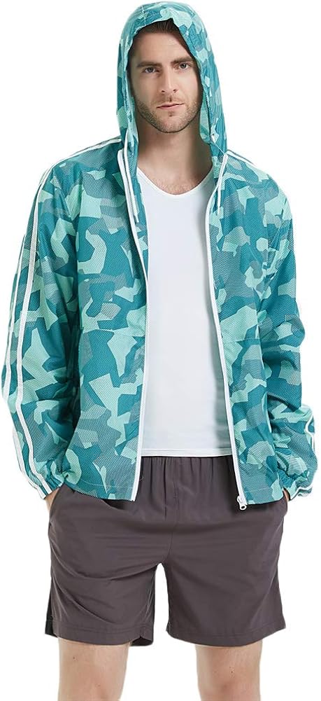 MADHERO Mens Windbreaker Jacket Lightweight 90s Retro Wind Breakers: Clothing