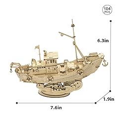 Rolife 3D Wooden Puzzles Model Kit for Adults to