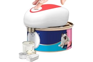 Topyond Electric Can Opener One Tuch Operation Portable Automatic Can Opener Easy to Operation Bottle Opener for Kitchen Auto