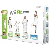 Wii Fit Plus with Balance Board [Wii console sold separately] (Renewed)