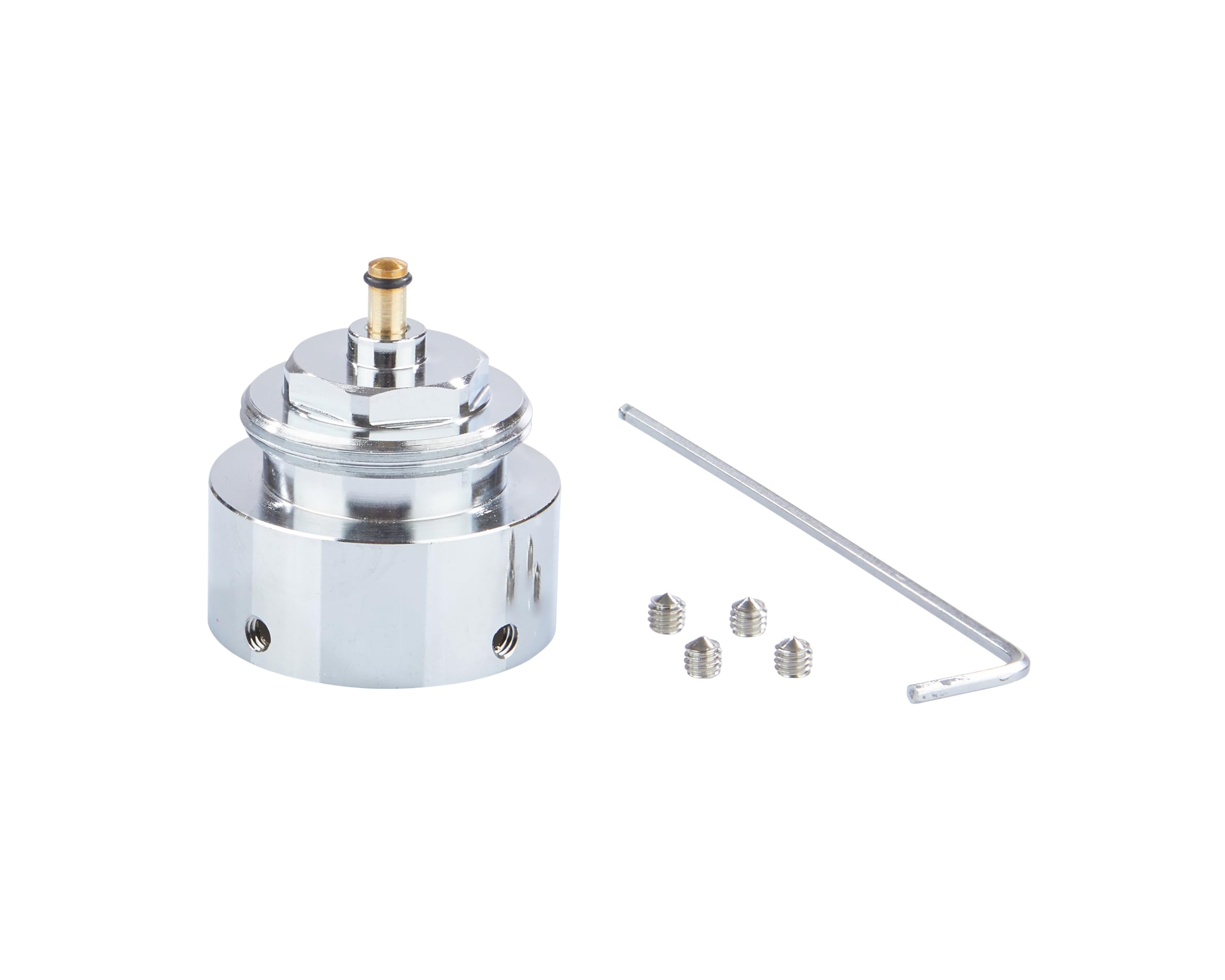 Eurotronic 700097 Vaillant, Metalladapter für Heizkörperthermostate (Heizkörperventiladapter, lange Lebensdauer, Zubehör für Heizkörperthermostat, Anschluss: 30,5 mm)