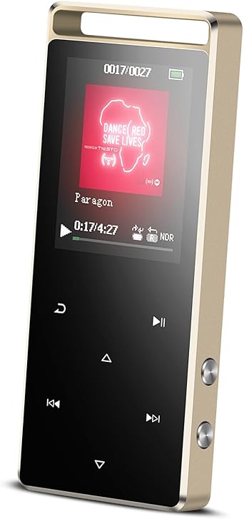 Amazon.com: AGPTEK A01S 16GB MP3 Player Touch Button with FM/Radio