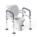 Loyoda Toilet Safety Rail,Height-Adjustable Toilet