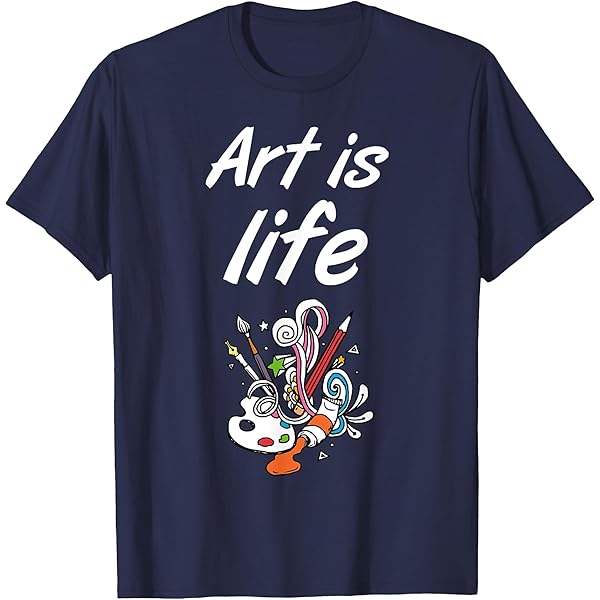 Amazon.com: Art Love Tee, Artist Shirt, Paint Tee, Teaching