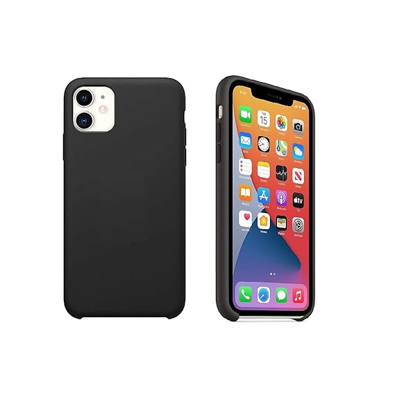 Palnek Premium Back Cover for iPhone 11 (6.1") (Soft CoatingLiquid Silicone CaseRugged