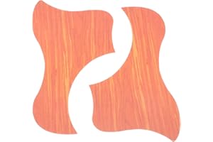 FUNOMOCYA 2pcs Guitar Pickguard Acoustic Pick Guard Custom Acoustic Pickguards Pickguard for Guitar Double Pickguard Acoustic Custom Pickguard Acoustic Pick Guard for Wood Ballad Safety Mask