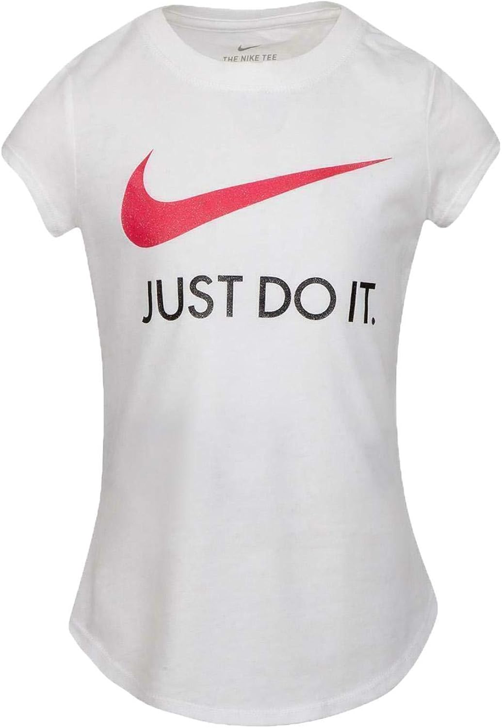 Nike Girl's White TShirt 36F245001 Amazon.co.uk Clothing