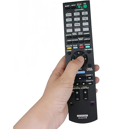 RM-AAU020 Télécommande de Remplacement - VINABTY Receiver Télécommande RM AAU020 pour Sony STR-DH500 STR-DG520 Audio Video Receiver RMAAU020 Remote Control