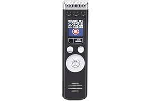 Wisoqu 128GB Digital Voice Recorder, AI Voice Activated Recorder with, Real Time Transcription and Translation in 189 Languag