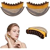 2 PCS Lymphatic Drainage Face Brush, Clean Dry Brushing, Skin Care Chin & Jawline Sculpting Ergonomically Designed to Fit The