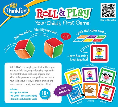 ThinkFun Roll and Play Game for Toddlers Your Child's First Game