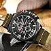 New CURREN Sport Mens Watch Top Brand Leather Band Chronograph Quartz Wrist Watches 8278 (green)