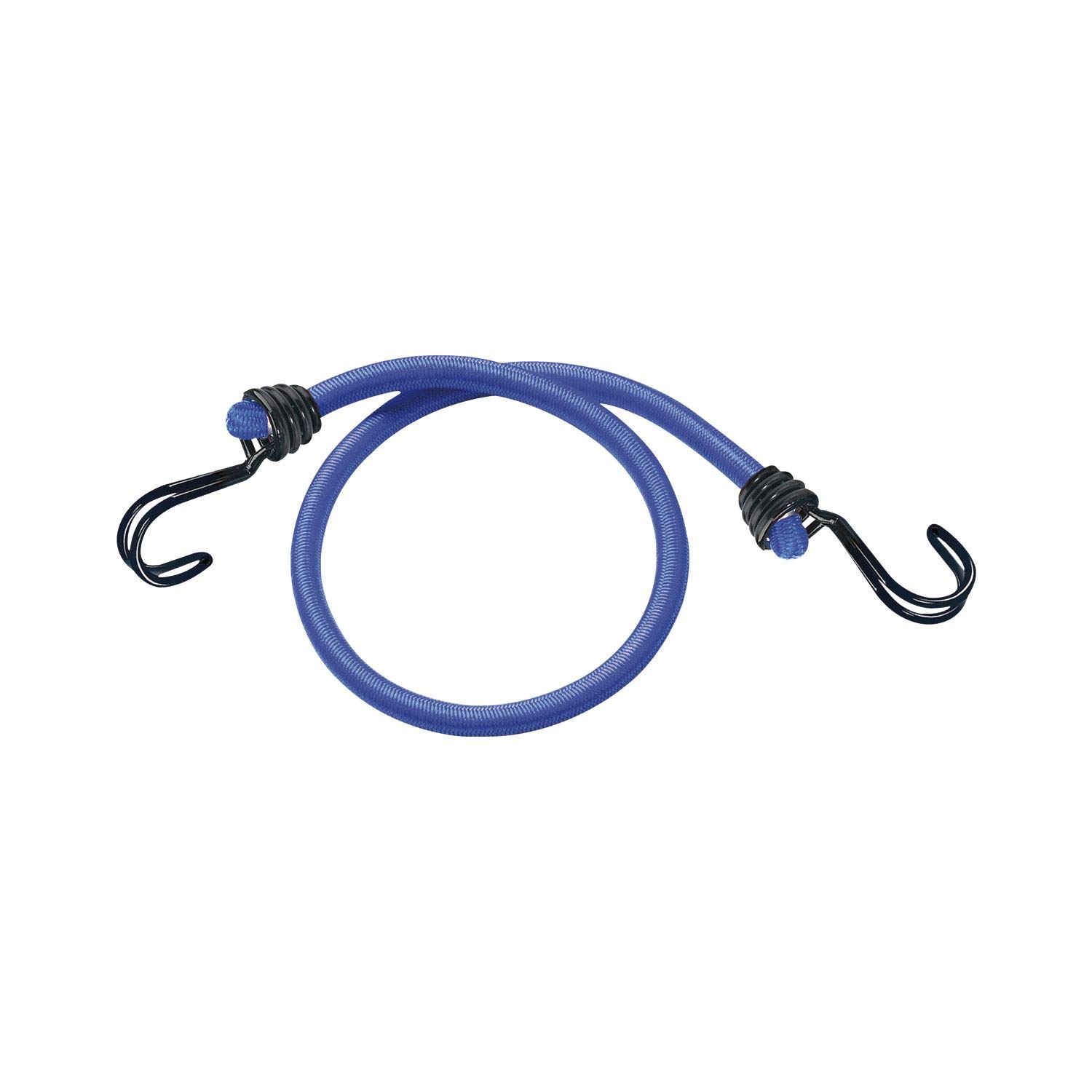 MASTER LOCK Bungees with Hooks [Set of 2 Bungee Cords] [120 cm Bungee] [Double Reverse Hook] 3017EURDAT - Ideal for Transporting, Packing and Securing Loads