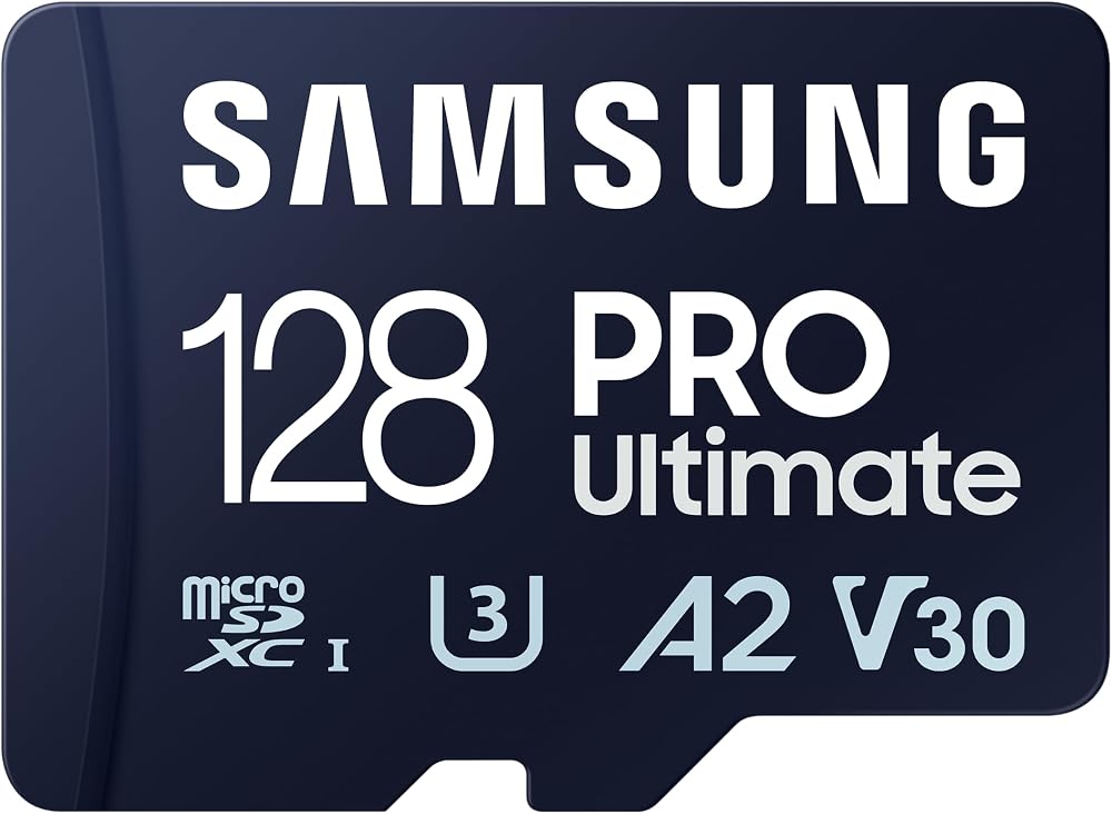 Samsung PRO Ultimate microSD 128GB UHS-I U3 200/130 MB/s with Adapter
