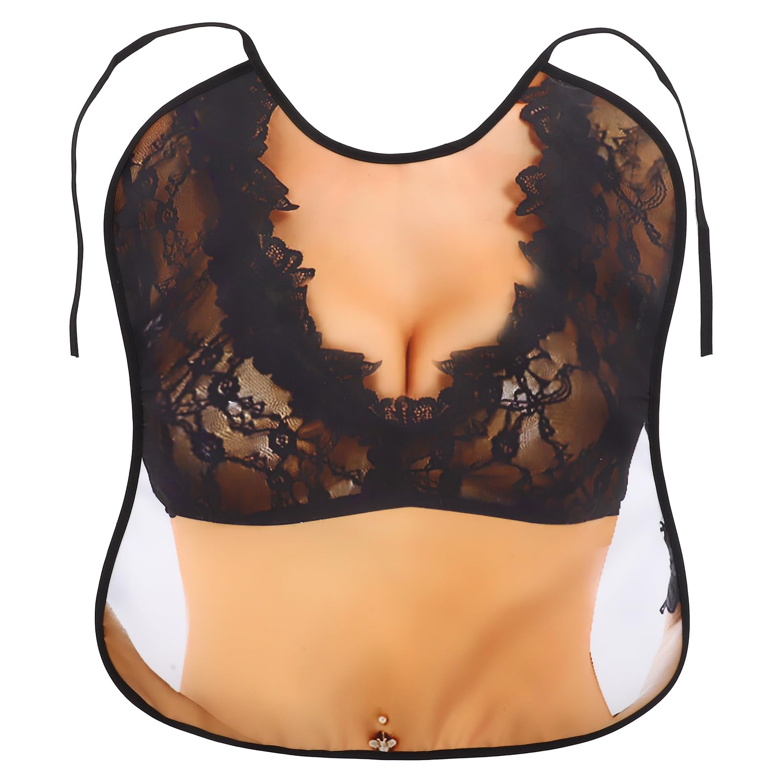 Beavorty Funny Adult Bibs Feeding Apron Washable Eating Clothing Protectors Baby for Adult Senior Elderly Disable Women and Men Dining Mealtime, 46X40CM (ZFY4041502V6GW)