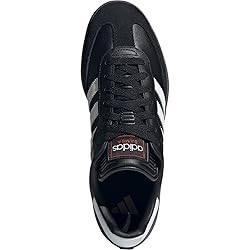 adidas Unisex-Adult Samba Indoor, Black/White/Vivid