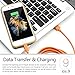 iPhone Cable Lightning, Cambond Apple Certified iPhone Cord 8 Pin Lightning Cable for iPhone 7/7 Plus 6 / 6s / 6s Plus, iPhone 5s 5c 5, iPad Air 2 Mini 2/3 / 4, iPad Pro (Orange 6ft)