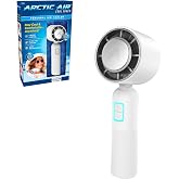 Arctic Air Cool Touch - Portable Handheld Fan, Mini USB Rechargeable, Personal Hand Fan for Cooling, Compact &amp; Lightweight, 4-Speed Adjustable, Battery-Powered, Quiet &amp; Perfect for Travel &amp; Outdoor
