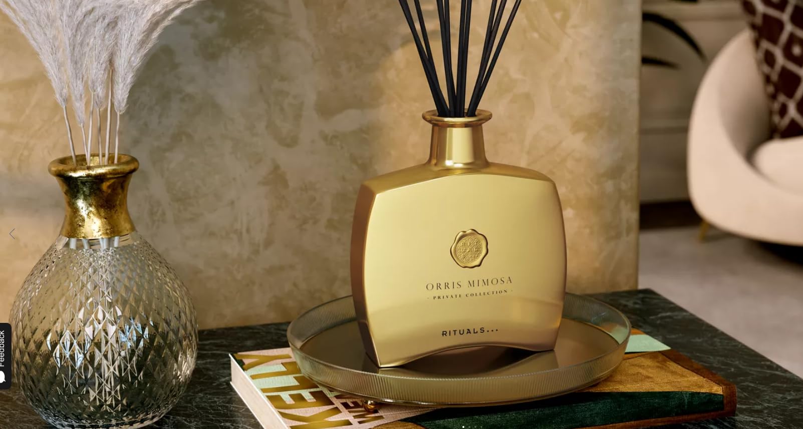 Rituals Private Collection Orris Mimosa Fragrance Sticks Luxury Home 100ml