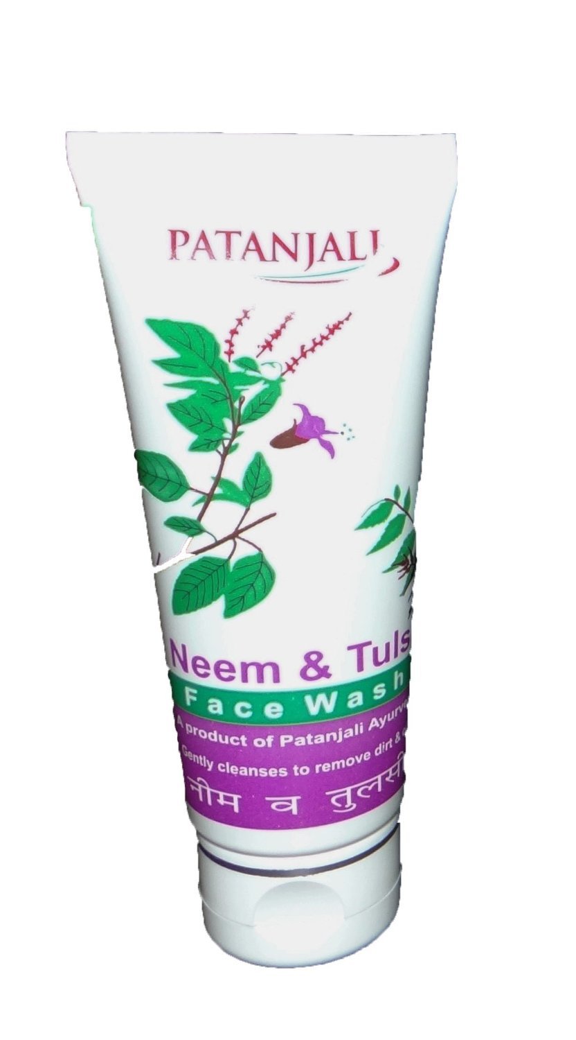 patanjali neem tulsi face wash for oily skin