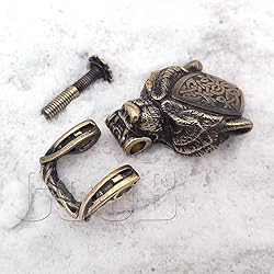 CooB EDC Metal Hand Casted Paracord Shackle Buckle