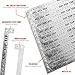 100 WristCo Holographic Silver VIP Plastic Wristbands - Wristbands for Events
