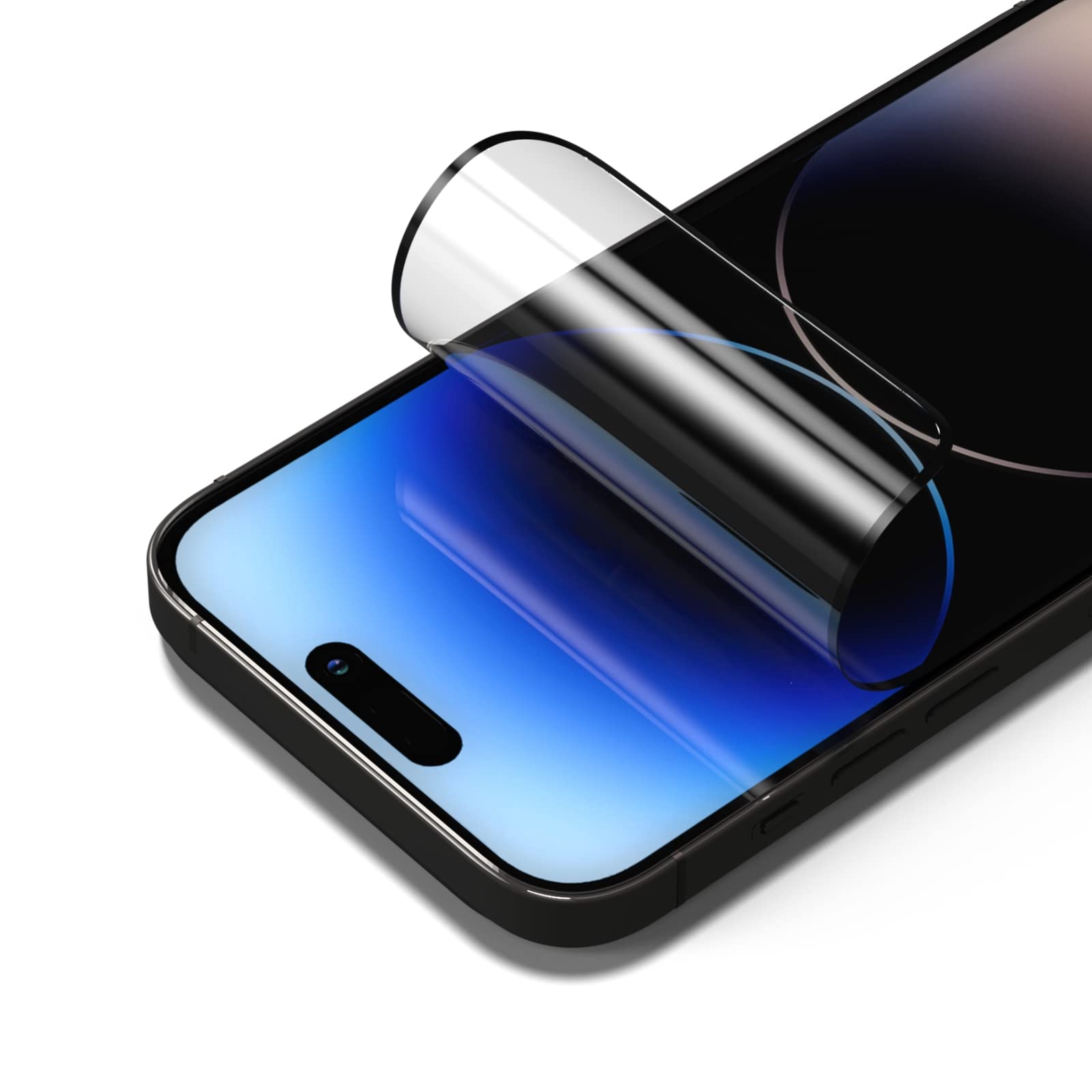 RHINOSHIELD 3D Impact Transparent Screen Protector Compatible with [iPhone 14 Pro Max] | Ultra Impact Protection - 3D Curved Edge for Full Coverage - Alignment Frame Easy Installation