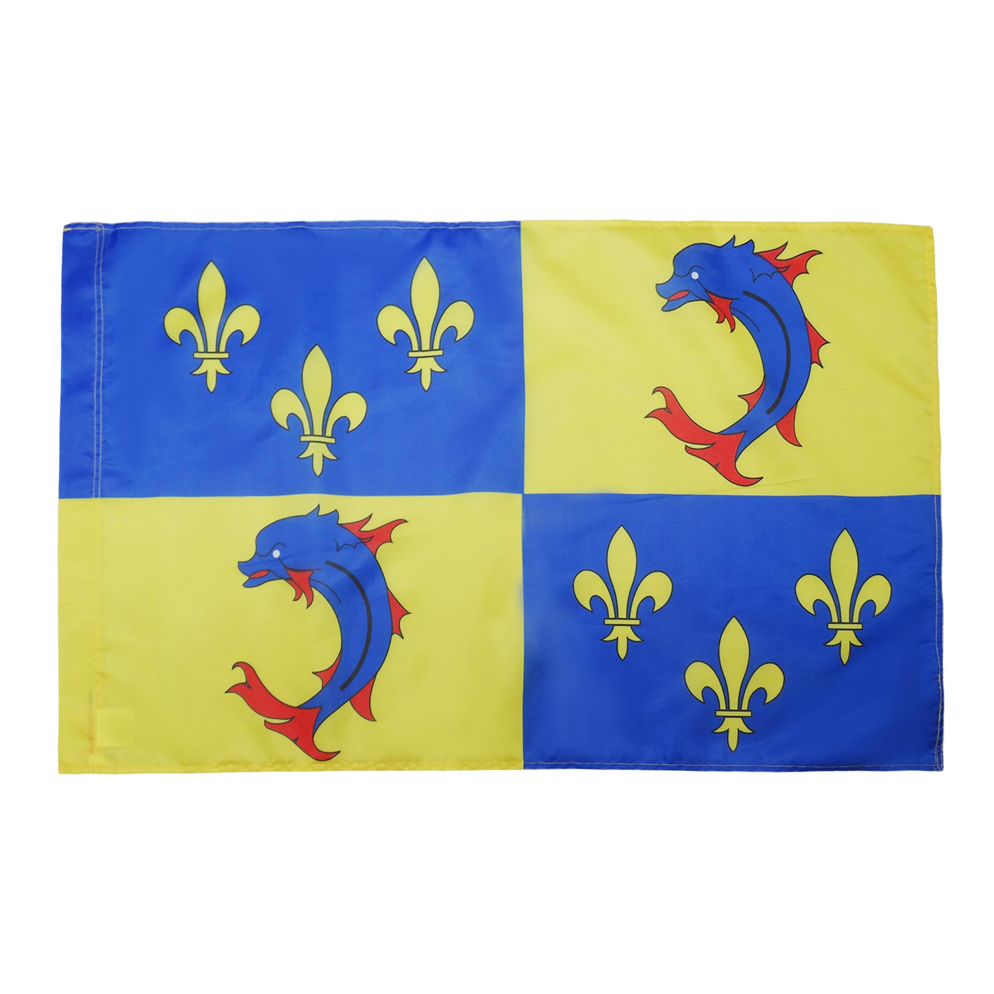 AZ FLAG - French Province of Dauphiné Flag - 2x3 Ft - Province of Dauphiné Banner with Sleeve - 100% Polyester - Fade Resistant - Vivid Colors - 2' x 3' Feet - 90x60 Cm
