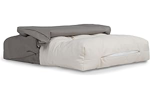 Naturepedic Organic Pet Bed Cover - Washable Waterproof Mattress Protector - Removable Cover for Dog and Cat Bed - Medium