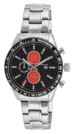 Giordano Chronograph Black Dial Mens Watch - GX1577-33