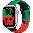 Apple Watch Series 10 [GPS + Cellular, 46mm] - Silver Aluminum Case with Black Unity Sport Band, S/M (Renewed)