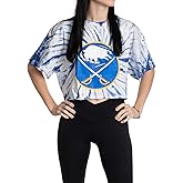 Calhoun NHL Surf & Skate Womens Oversize Drop Shoulder Crop T-Shirt – The Sunset Collection