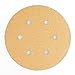 LotFancy 6 Inch 6 Hole Sanding Discs, 100PCS 60 80 120 150 220 Grit Sandpaper Assortment - Random Orbital Sander Pad, Hook and Loop Sand Paper